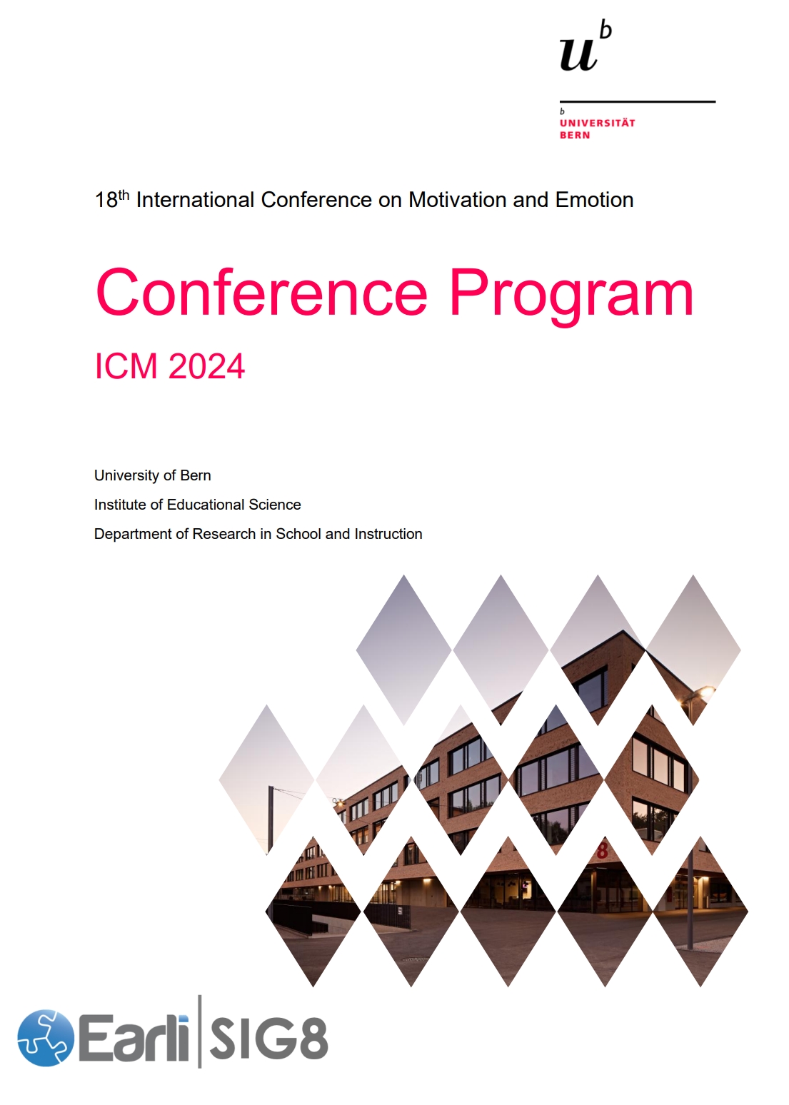 Conference Program Front Page